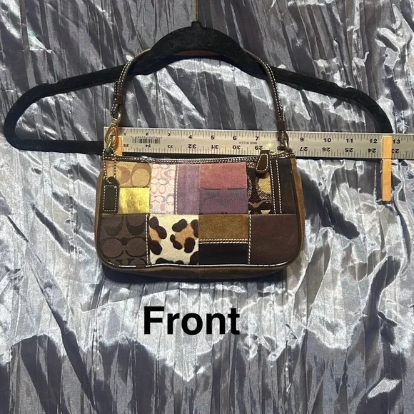 Coach | Bags | Vintage Y2k Coach Brown Patchwork Shoulder Bag